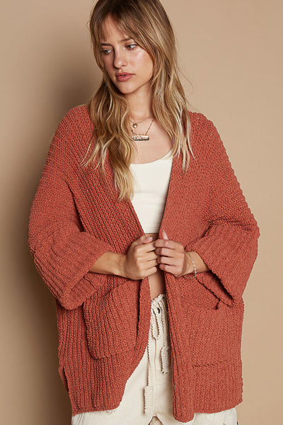 Baela Open Knit Cardigan