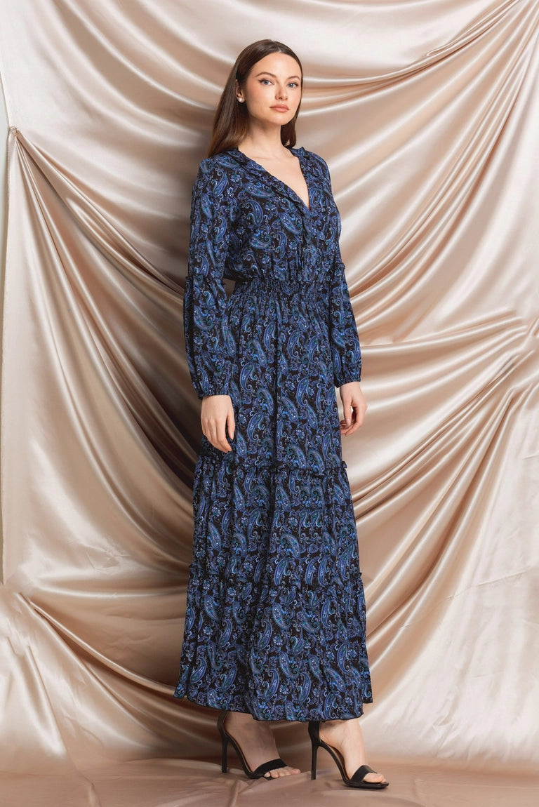 Hull Paisley Maxi Dress