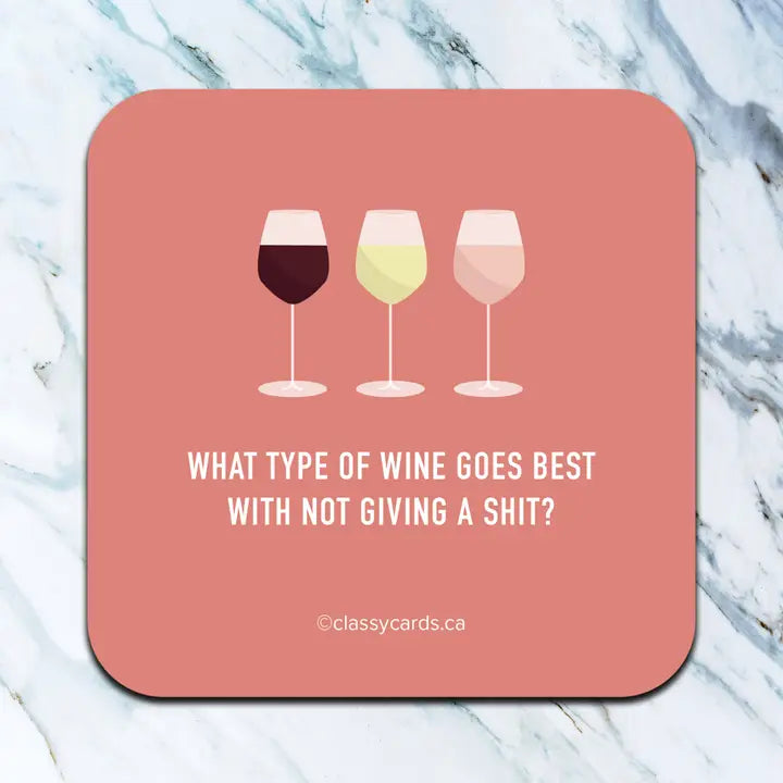 Witty Neoprene Drink Coasters