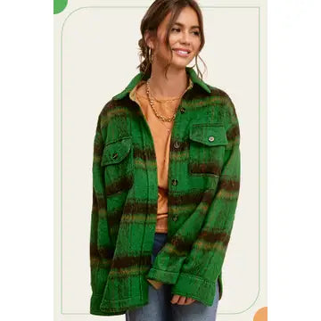 Nellie Plaid Pattern Jacket