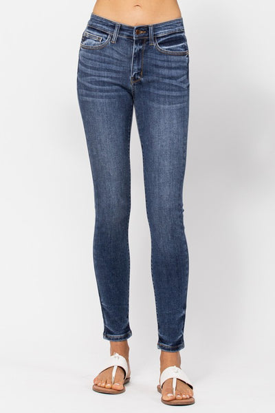 Lemont Mid Rise Skinny Denim