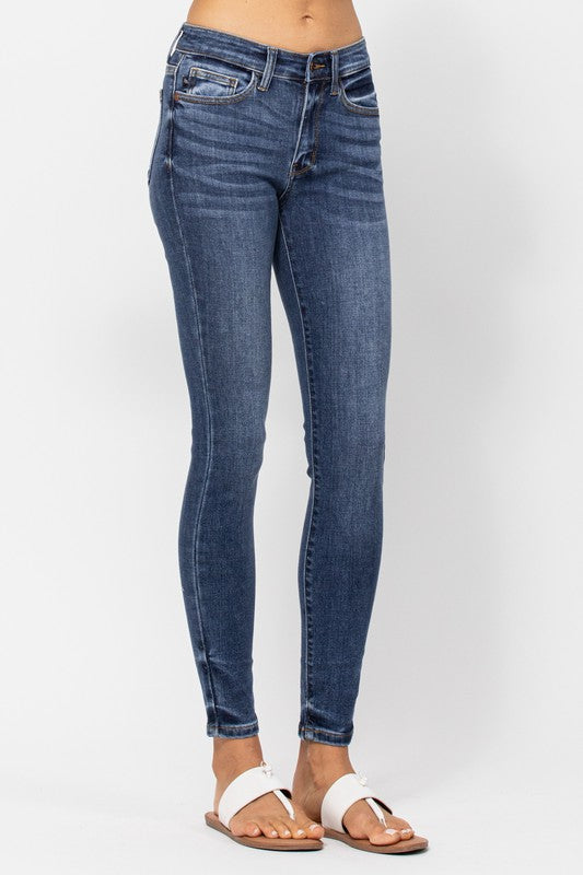 Lemont Mid Rise Skinny Denim