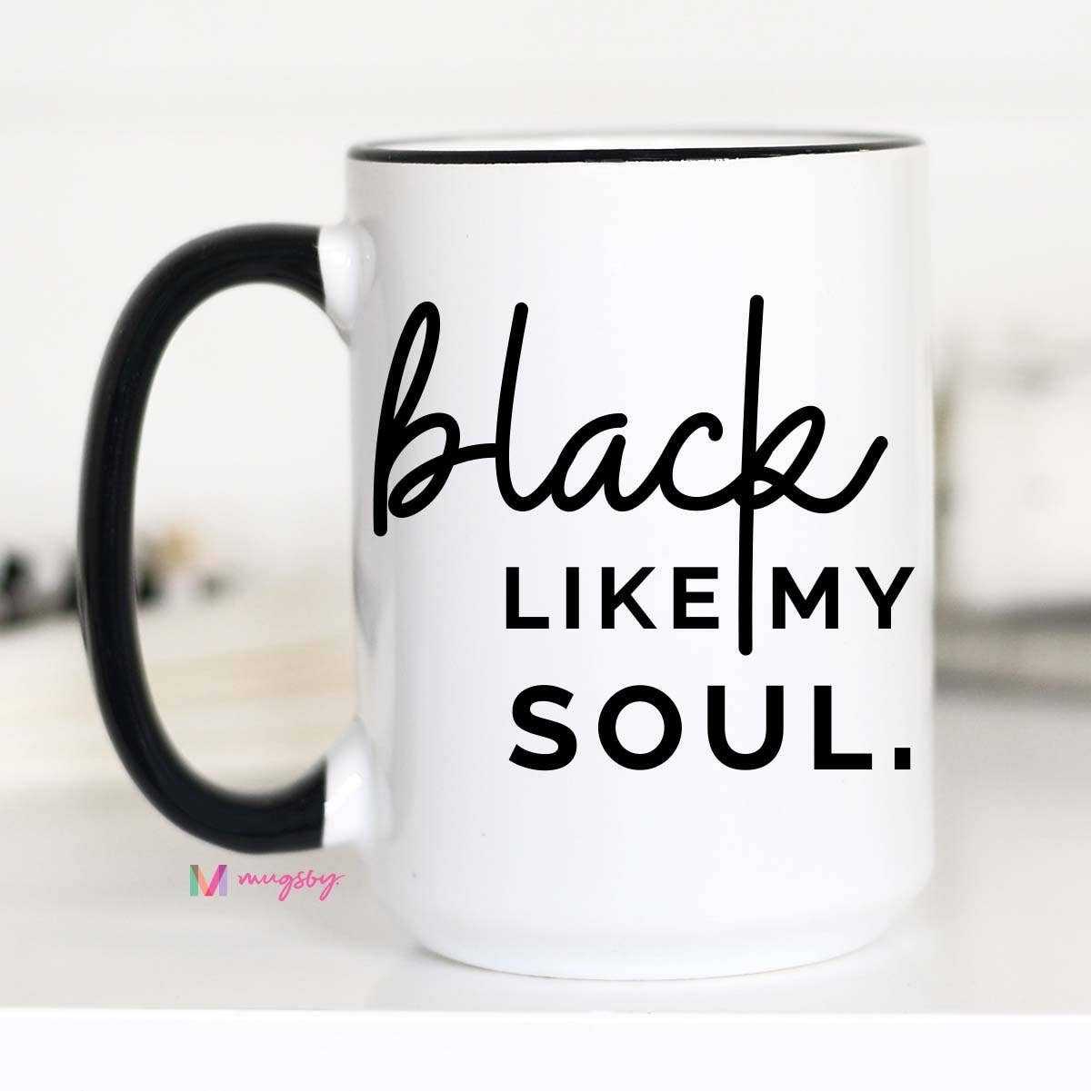 Black Like My Soul Mug