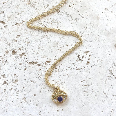 Evil Eye Tiny Layering Necklaces