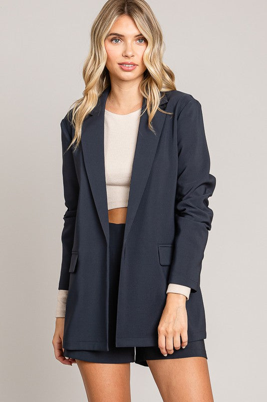 Hunter Pocket Long Blazer