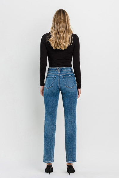 Fairbanks High Rise Straight Denim