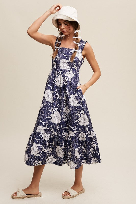 Jami Floral Tiered Maxi Dress