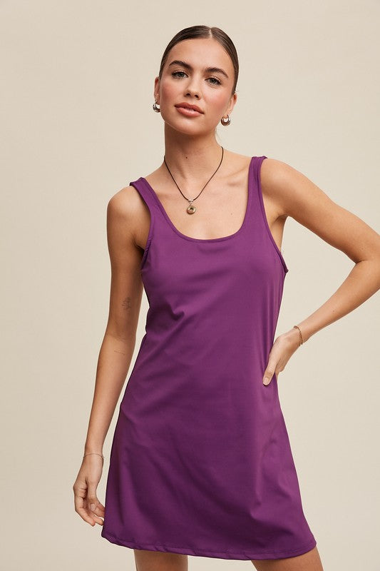 Lou Active Dress w/Shorts