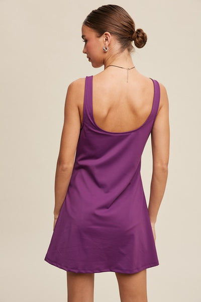 Lou Active Dress w/Shorts