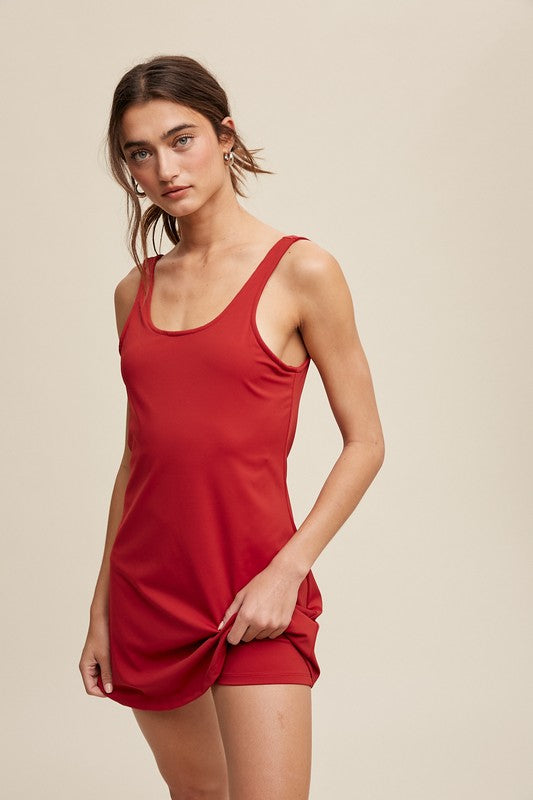 Lou Active Dress w/Shorts