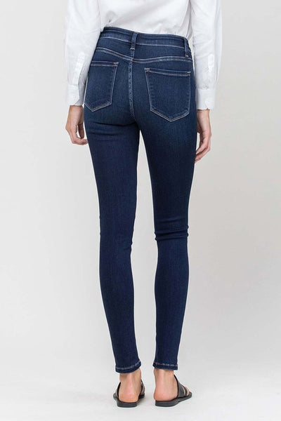 Rockford Mid Rise Ankle Skinny Denim