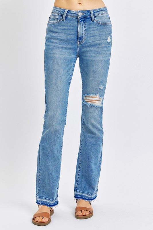 Lenexa Mid Rise Bootcut Denim