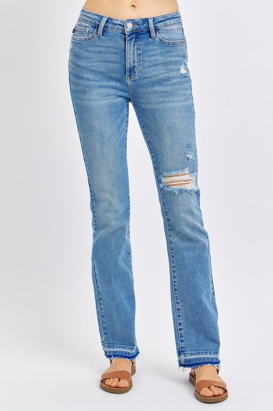 Lenexa Mid Rise Bootcut Denim