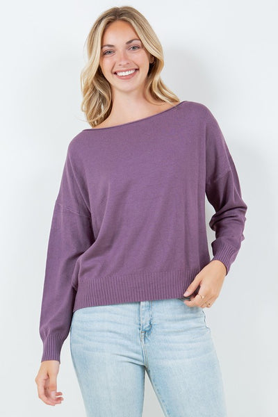 Madeline Boatneck Sweater