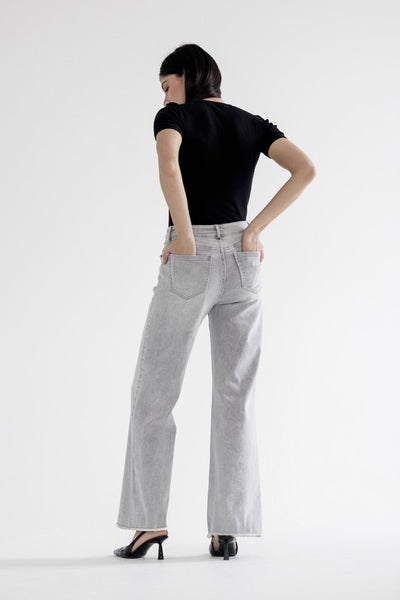 Boise High Rise Wide Leg Denim