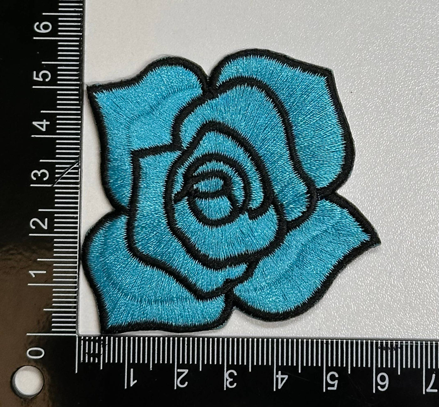 Aloe and Milk Boutique - Rose Patch Turquoise ,Flower Patch, rose patch