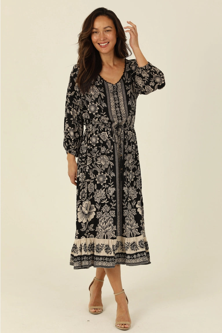 Leighton Printed Maxi Dress