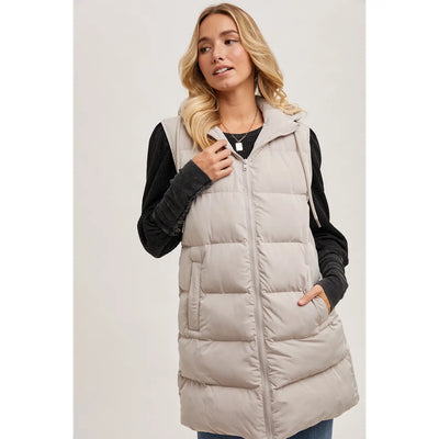 Maeve Longline Puffer Vest