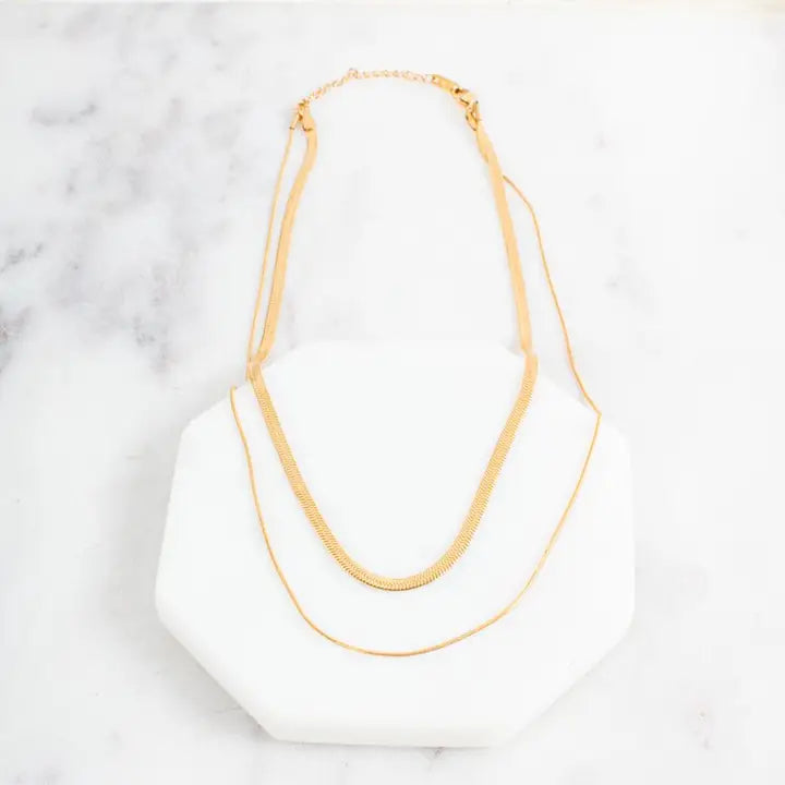 Brooklyn Layered Chain Necklace