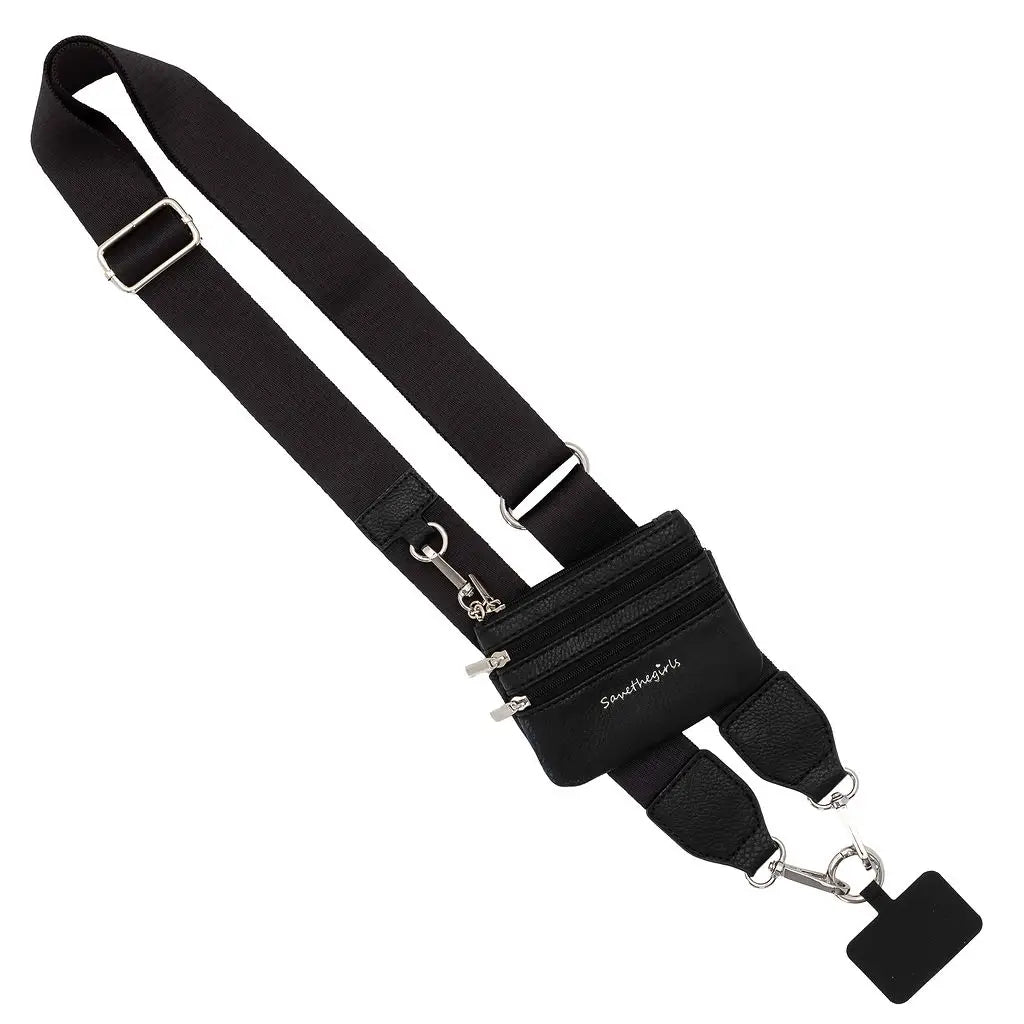 Clip & Go Crossbody Strap with Pouch