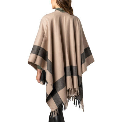 Natalie Classic Plaid Wrap