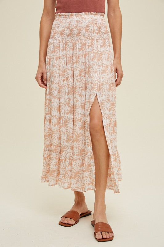 Dani Tiered Midi Skirt