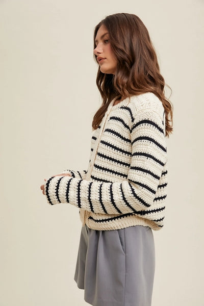 Cameron Striped Cardigan