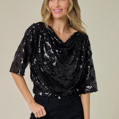 Marilyn Sequin Top