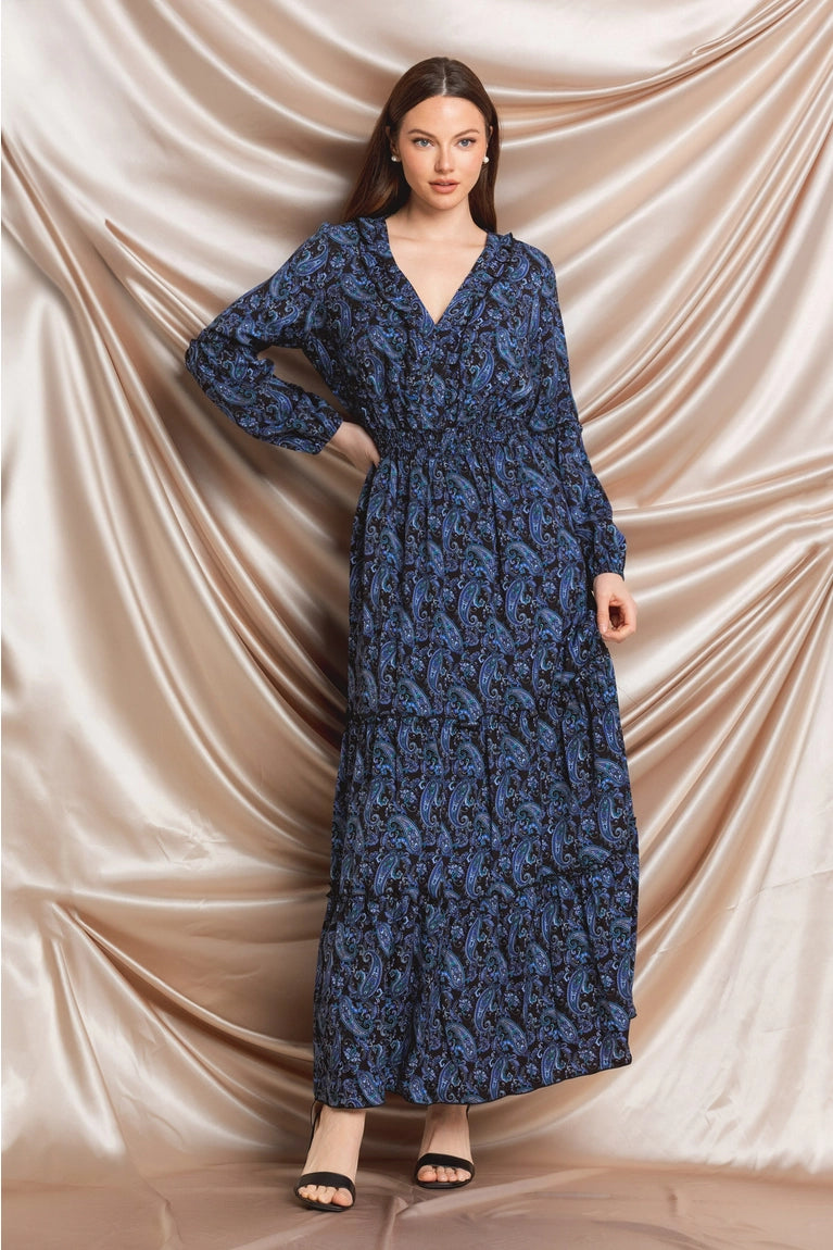 Hull Paisley Maxi Dress