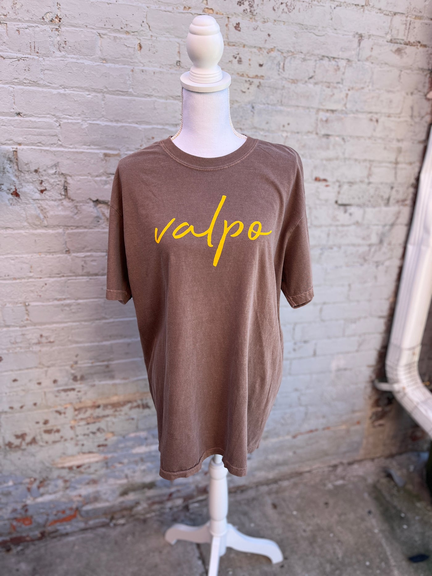 Valpo Script Graphic Tee