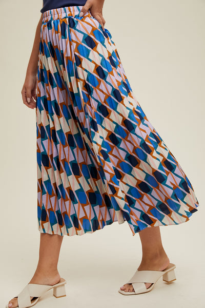 Kaleidoscope Midi Skirt