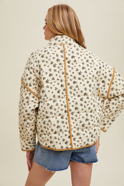 Stella Floral Quilted Jacket