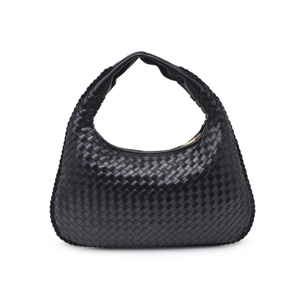 Adela Woven Hobo Bag