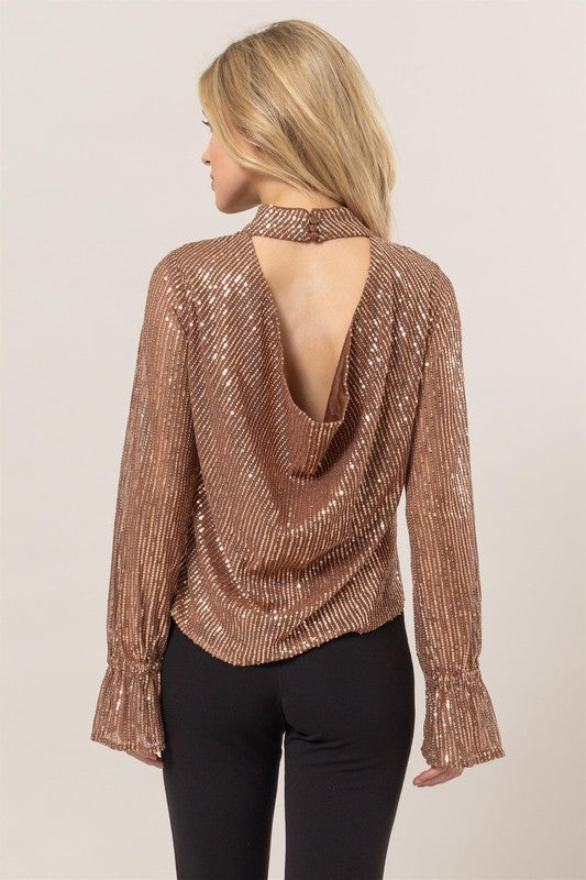 Tiny Dance Sequin Blouse